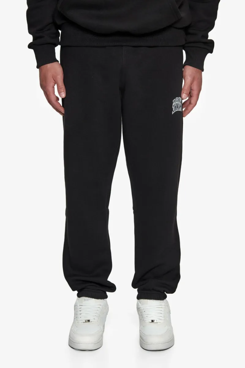 Jogging<Dropsize Heavy Mirrored Logo Jogger Black