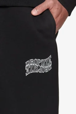 Jogging<Dropsize Heavy Mirrored Logo Jogger Black