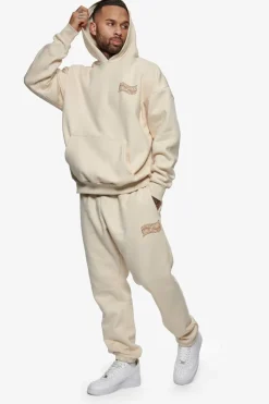 Jogging<Dropsize Heavy Mirrored Logo Jogger Coconut Milk