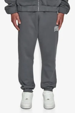 Jogging<Dropsize Heavy Mirrored Logo Jogger Grey