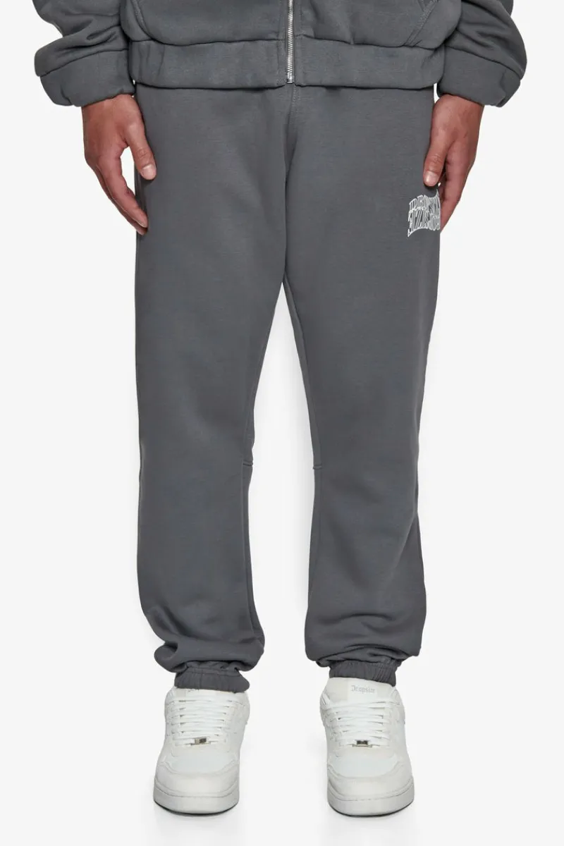 Jogging<Dropsize Heavy Mirrored Logo Jogger Grey