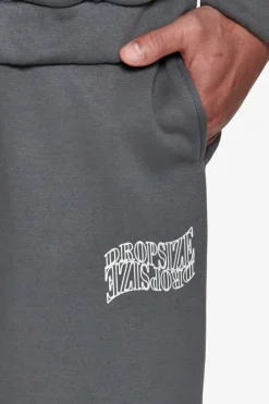 Jogging<Dropsize Heavy Mirrored Logo Jogger Grey