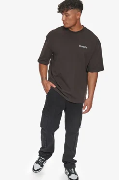T-Shirt<Dropsize Heavy Mistakes T-Shirt Washed Black