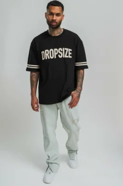 T-Shirt<Dropsize Heavy Oversize Armstripe Logo T-Shirt