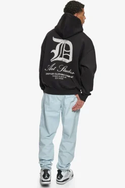 Hoodie<Dropsize Heavy Oversize Art Studios Hoodie Black