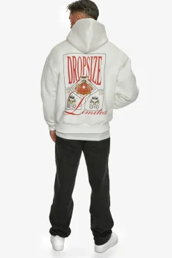 Hoodie<Dropsize Heavy Oversize Big Logo Hoodie Cream White