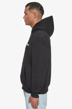 Hoodie<Dropsize Heavy Oversize Bubble Logo Hoodie Black