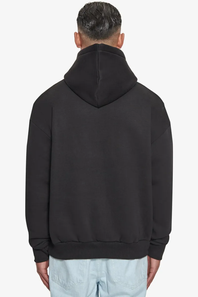 Hoodie<Dropsize Heavy Oversize Bubble Logo Hoodie Black
