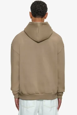 Hoodie<Dropsize Heavy Oversize Bubble Logo Hoodie Silver Mink