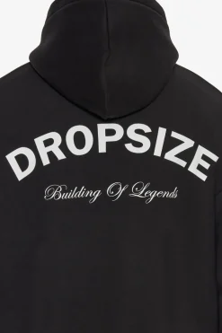 Hoodie<Dropsize Heavy Oversize Building Of Legends Hoodie Black