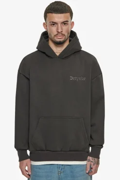 Hoodie<Dropsize Heavy Oversize Caress Doves V2 Hoodie Washed Black