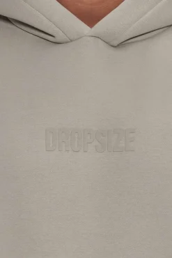 Hoodie<Dropsize Heavy Oversize Center Hd Hoodie Stone