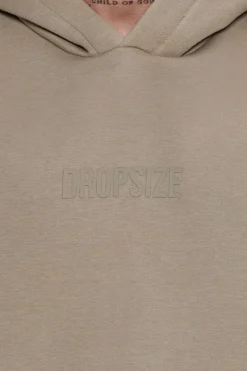 Hoodie<Dropsize Heavy Oversize Center Hd Hoodie Simply Taupe