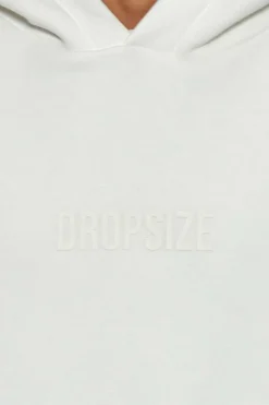 Hoodie<Dropsize Heavy Oversize Center Hd Hoodie Cream White
