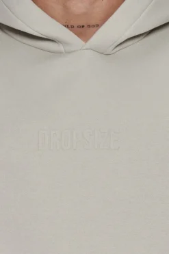 Hoodie<Dropsize Heavy Oversize Center Hd Hoodie Moon Beam