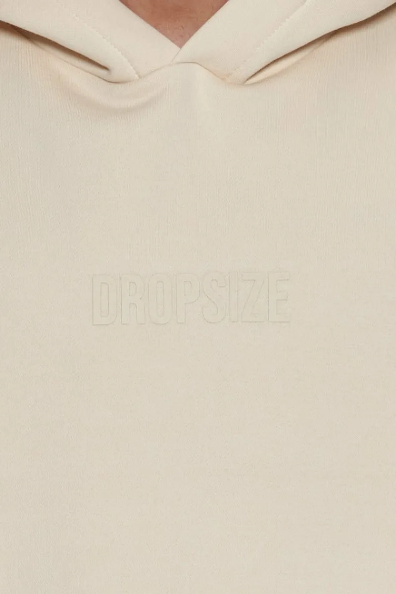 Hoodie<Dropsize Heavy Oversize Center Hd Hoodie Coconut Milk