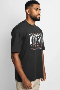 T-Shirt<Dropsize Heavy Oversize Champions T-Shirt Washed Black