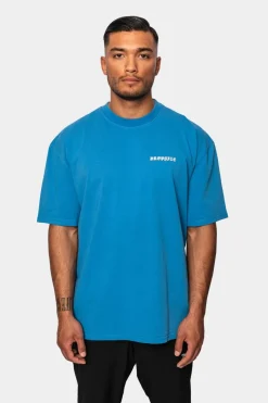 T-Shirt<Dropsize Heavy Oversize Circle Design T-Shirt Royal Blue