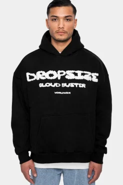 Hoodie<Dropsize Heavy Oversize Cloud Buster Hoodie Black