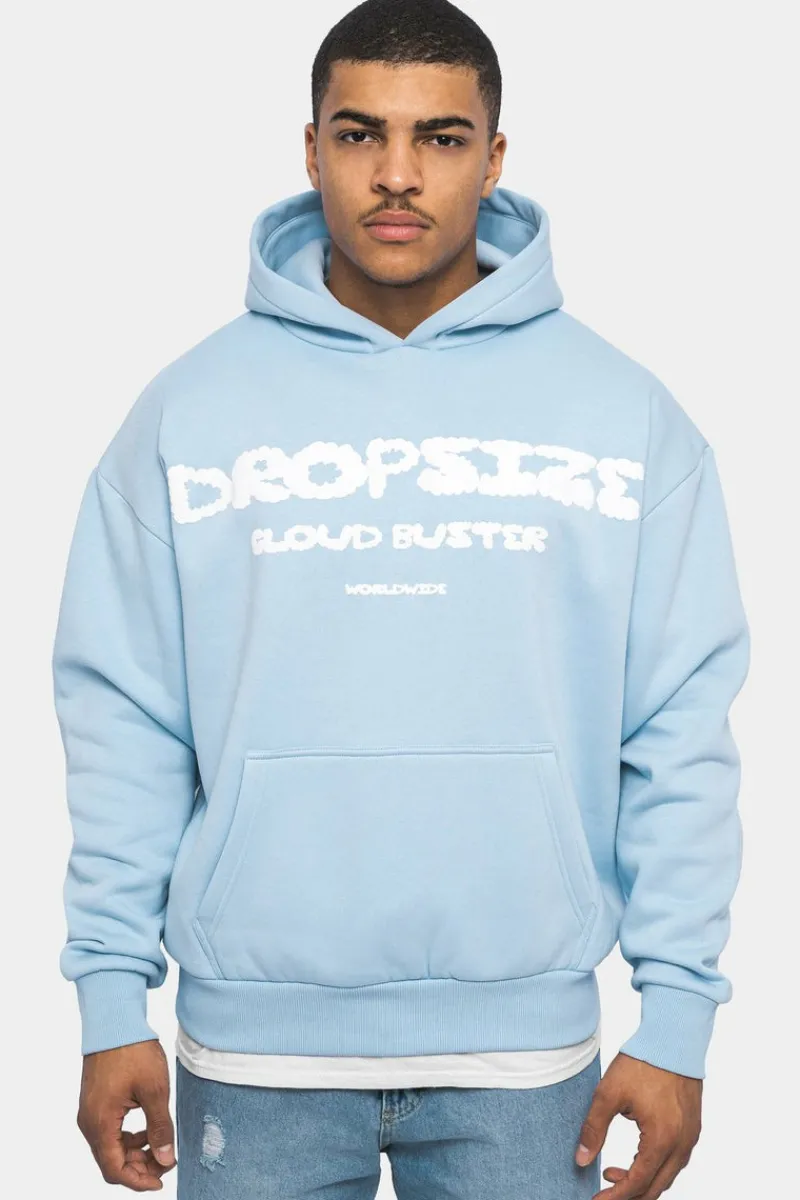 Hoodie<Dropsize Heavy Oversize Cloud Buster Hoodie Baby Blue