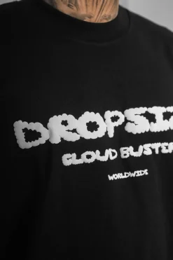 T-Shirt<Dropsize Heavy Oversize Cloud Buster T-Shirt Black