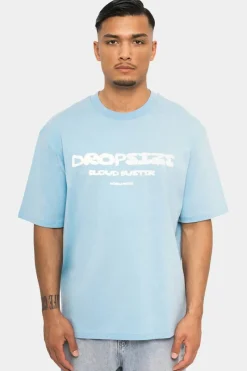 T-Shirt<Dropsize Heavy Oversize Cloud Buster T-Shirt Baby Blue