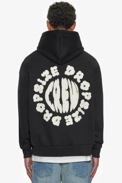 Hoodie<Dropsize Heavy Oversize Cloud Crew Hoodie Black