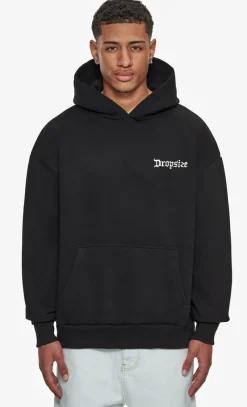 Hoodie<Dropsize Heavy Oversize Cloud Style Hoodie Black