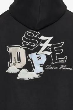 Hoodie<Dropsize Heavy Oversize Cloud Style Hoodie Black