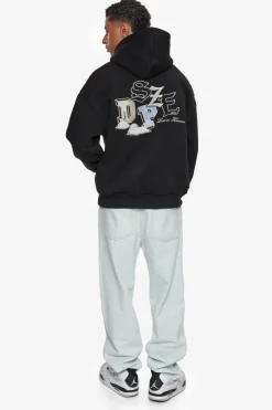 Hoodie<Dropsize Heavy Oversize Cloud Style Hoodie Black