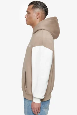 Hoodie<Dropsize Heavy Oversize Cream Sleeve Hoodie Silver Mink
