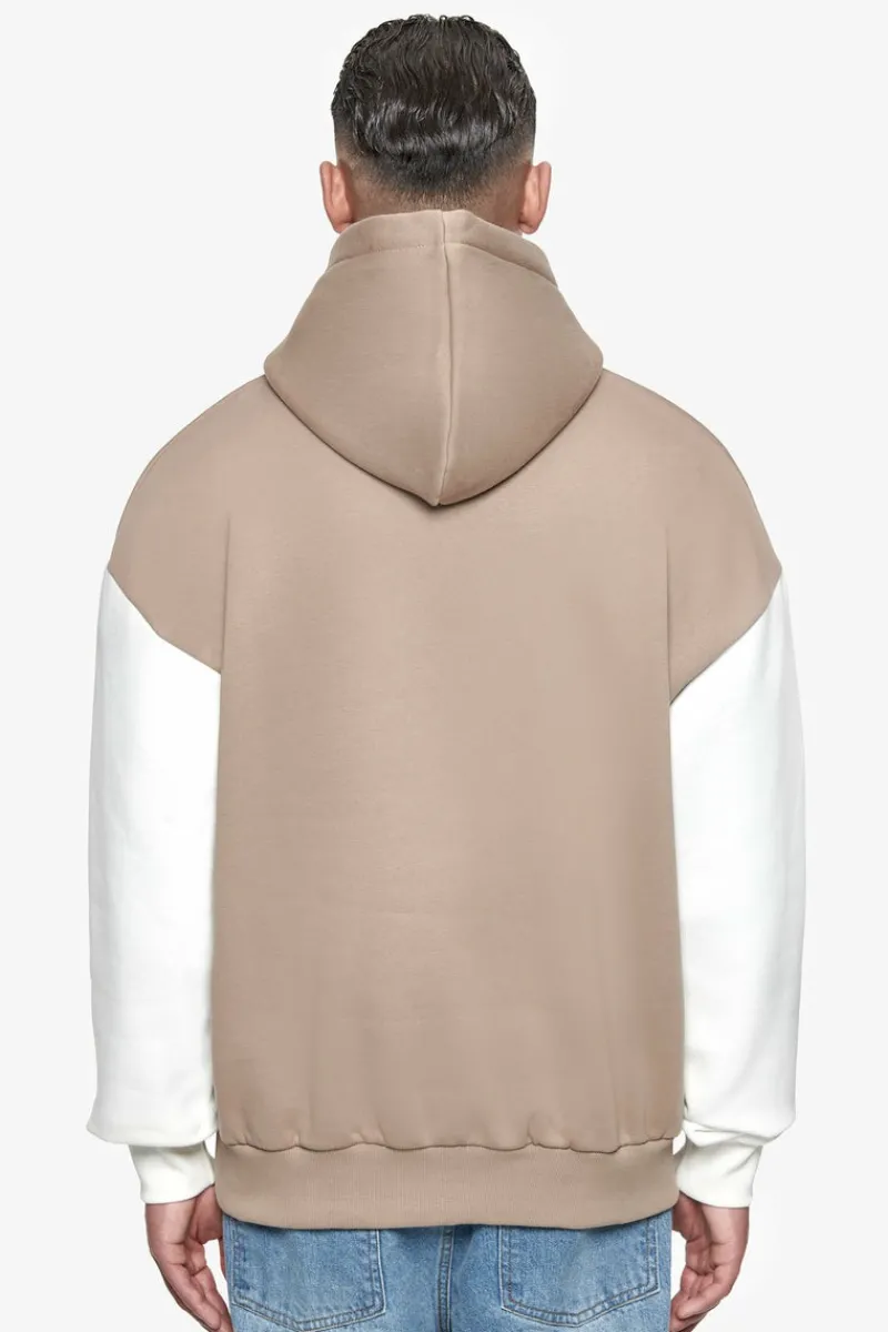 Hoodie<Dropsize Heavy Oversize Cream Sleeve Hoodie Silver Mink