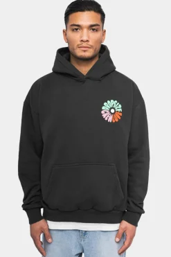 Hoodie<Dropsize Heavy Oversize Crew Love Hoodie V2 Washed Black