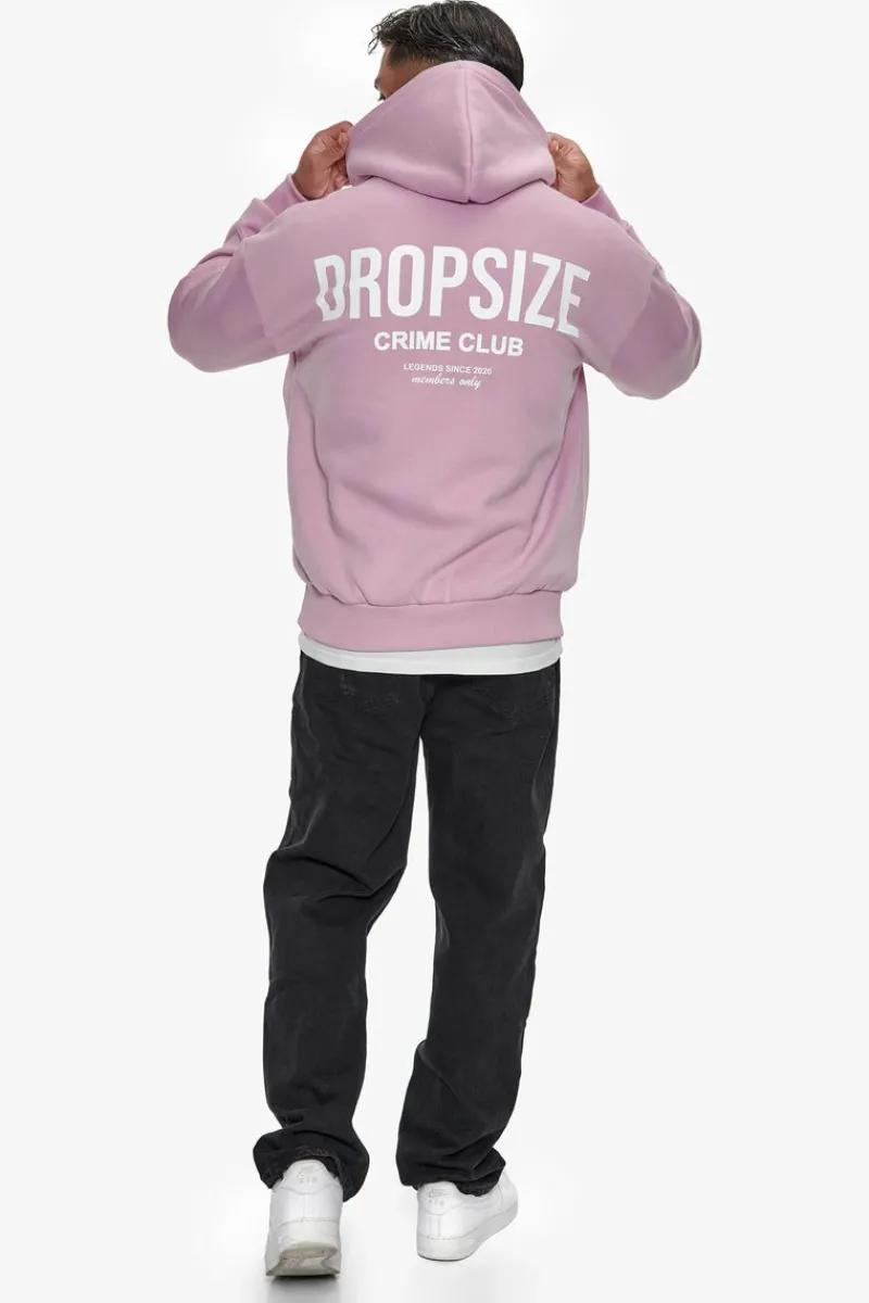 Hoodie<Dropsize Heavy Oversize Crime Club Hoodie Lilac