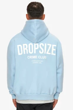 Hoodie<Dropsize Heavy Oversize Crime Club Hoodie Baby Blue