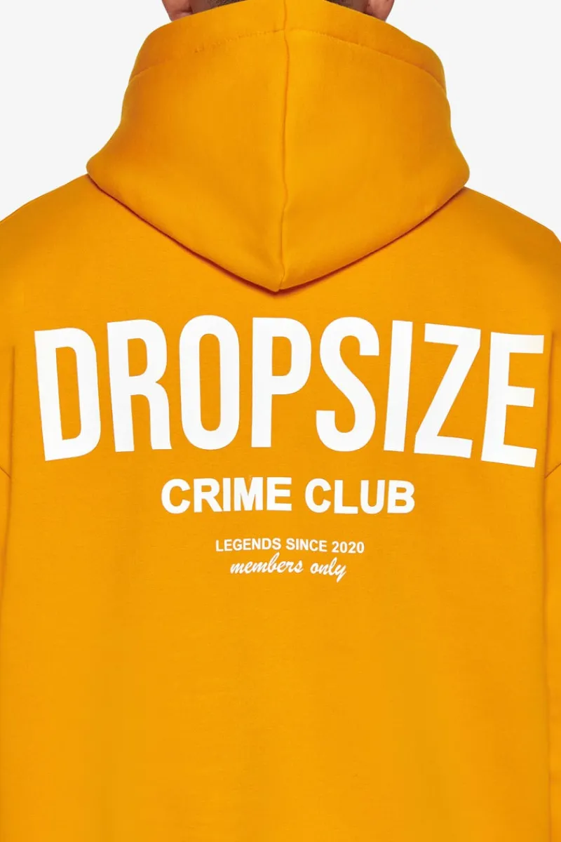 Hoodie<Dropsize Heavy Oversize Crime Club Hoodie Orange