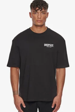 T-Shirt<Dropsize Heavy Oversize Crime Club T-Shirt Black