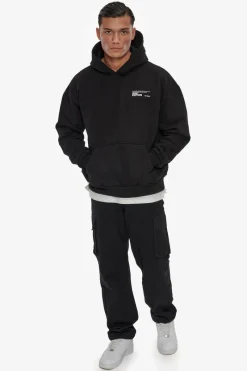 Hoodie<Dropsize Heavy Oversize Crime Edition Hoodie Black