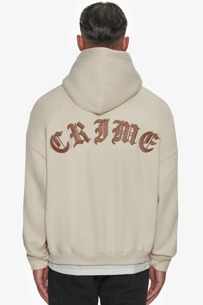 Hoodie<Dropsize Heavy Oversize Crime Hoodie Coconut Milk