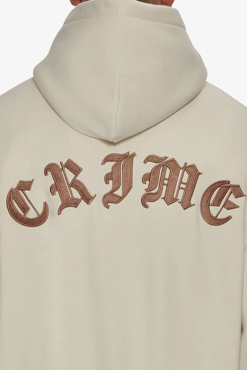 Hoodie<Dropsize Heavy Oversize Crime Hoodie Coconut Milk