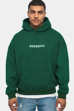Hoodie<Dropsize Heavy Oversize Crime Hoodie Green