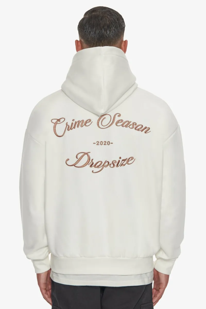 Hoodie<Dropsize Heavy Oversize Crime Season Hoodie Cream