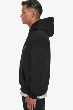 Hoodie<Dropsize Heavy Oversize Curved Hoodie Black