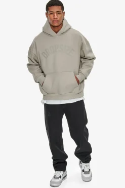 Hoodie<Dropsize Heavy Oversize Curved Hoodie Stone