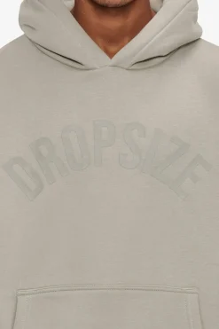 Hoodie<Dropsize Heavy Oversize Curved Hoodie Stone