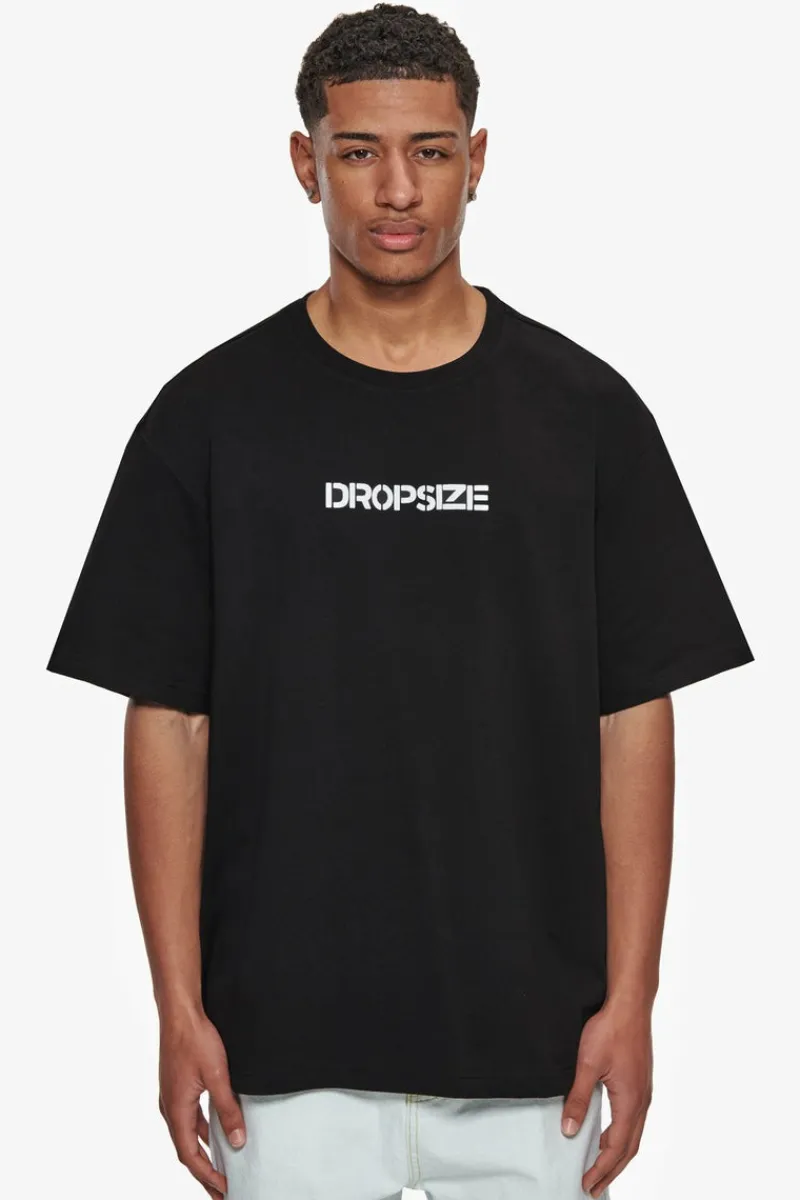 T-Shirt<Dropsize Heavy Oversize Dreamer T-Shirt Black