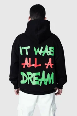 Hoodie<Dropsize Heavy Oversize Dream Hoodie Black