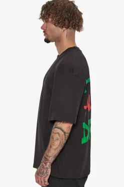 T-Shirt<Dropsize Heavy Oversize Dream T-Shirt Black
