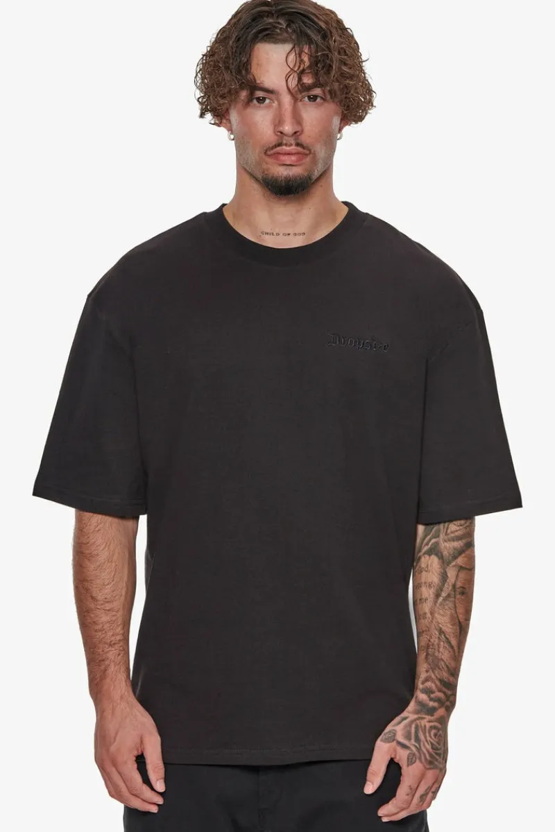 T-Shirt<Dropsize Heavy Oversize Dream T-Shirt Black