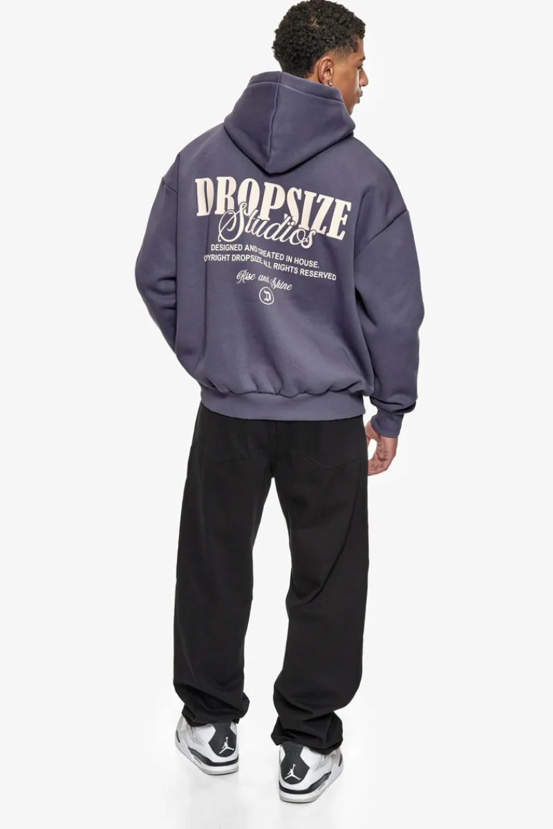 Hoodie<Dropsize Heavy Oversize Studios Hoodie Granite